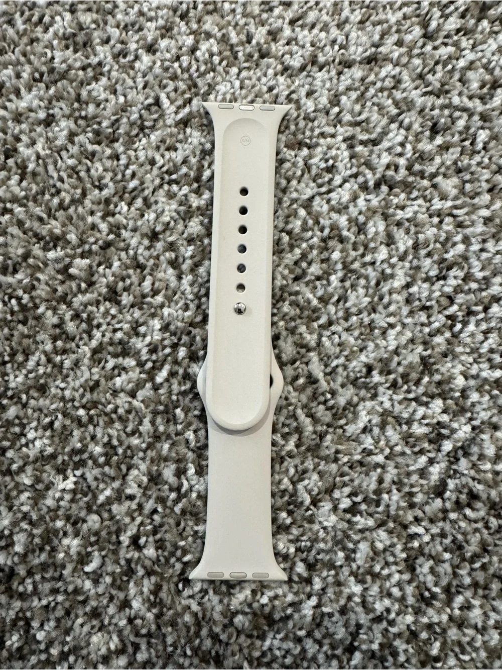 Apple Silicone Watch Band - Light Stone